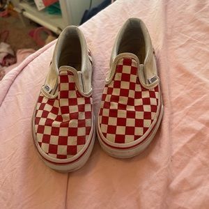 Checked vans